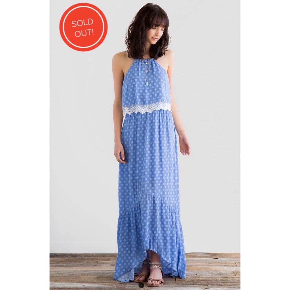 Tulua Layered Maxi Dress